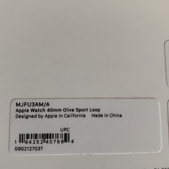 Apple Watch Olive Sport Loop - Picture 6 of 9